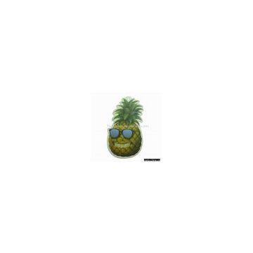Paper Car Air Freshener in Funny Pineapple Design