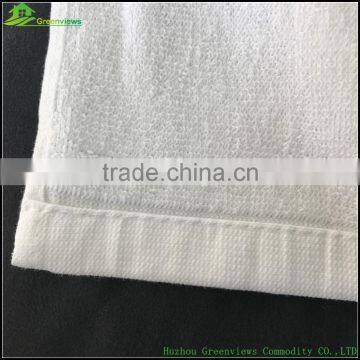 Cotton Custom Embroidered Tri Fold Golf Towels Custom With Grommet Hooks Embroidered Gym Towel photo-3