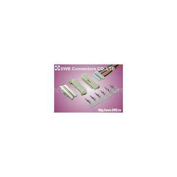 Single Row 1.25 mm Pitch Connector Locked Wire To Board SMT Terminal