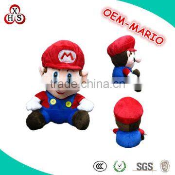 Soft Plush super mario fabric.Cute Fancy Stuffed Plush dolls super mario