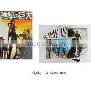 Wholesale Cheapest Attack on Titan Anime postcard