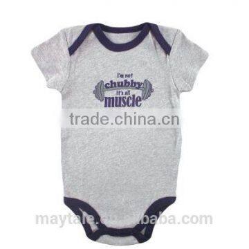 baby cotton onepiece bodysuit with long or short sleeves of great quality