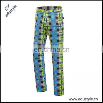 Wholesale Mens Polyester Golf Pants,Custom Sport Golf Trousers