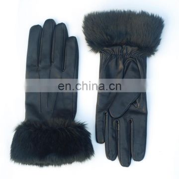 Wholesale cheap women sheep leather glove