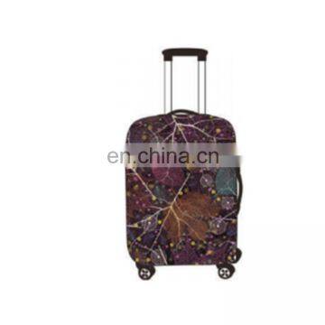 Custom printed suitcase polyester elastic printed luggage covers