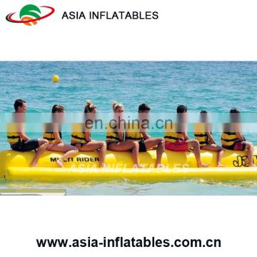 CE PVC Material 8 Passengers Inflatable Banana Boat