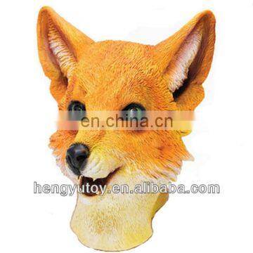 2014 Hot Selling High Quality Huizhou Realistic Latex New Cute Fox Mask in China