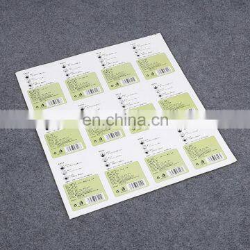 Factory Manufacture Customized Self Adhesive Sticker for Food/ Beverage,colorful Piece Label Printing photo-2