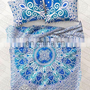 Bohemian Indian Mandala Duvet Cover Ethnic Quilt Cover Doona Cover Blanket With Pillow Cover Decor