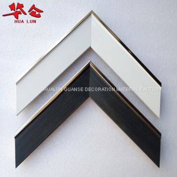 J04028 High Quality Beautiful New Modern Plastic Decorative ps Frame Moulding