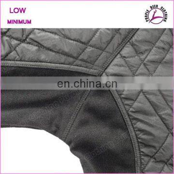 Women Wear Black Quilted Apparel Embroidered Women Jacket photo-5