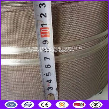 stainless steel Automatic Continous Belt Screen Filter Mesh for food packaging filteration