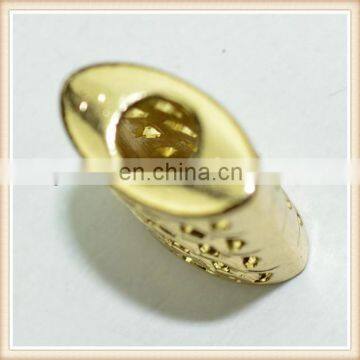 hotsale metal gold decorative buckles net hole for lady clothing/bag/hat decoration