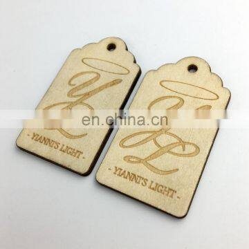 clothing wood tag engrave personalized wood hang tag