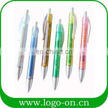 Wholesale plastic retractable banner ball pen with printing logo