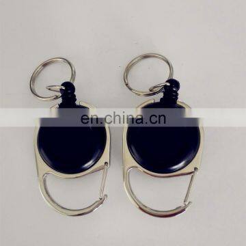 Pvc Plastic Retractable Badge Holders and Business id Card Holder With Yoyo String photo-4