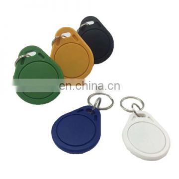 125Khz LF Cheap strong ABS waterproof custom RFID smart Tear Keyfob/ NFC Key tag