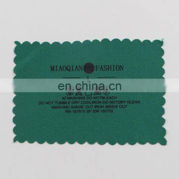 free sample silicone heat transfer label for garment