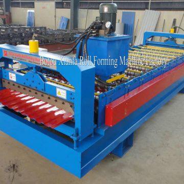 Портативная металлическая машина для валкообразования кровельных профилей photo-2