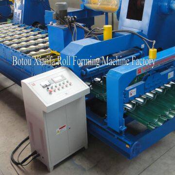 steel tile roofing roll forming machine