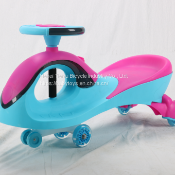 Colorful Baby Twist Car Swing Car Plastic Toy Ride on With EN71 ASTM Certificate photo-2