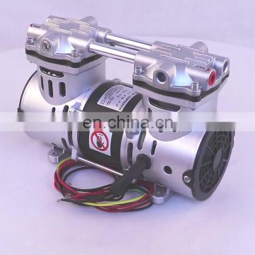 Factory customized 110V 220V AC mini oil free piston electrical vacuum pump