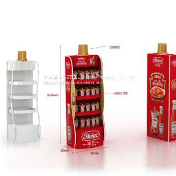 Special structure display stand floor stand for jam