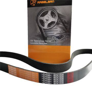 Hot Sale Excavator Belt for Daewoo 8PK1350/8PK1290 Poly v Belt pk Belt Cogged v Belt Industrial v Belt /8PK1180 photo-5