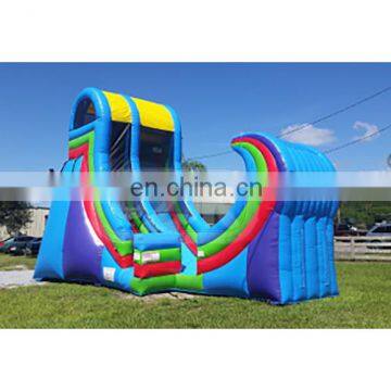 Commercial Grade Half Pipe Inflatable Ramp Rampage Water Slide for Sale photo-3