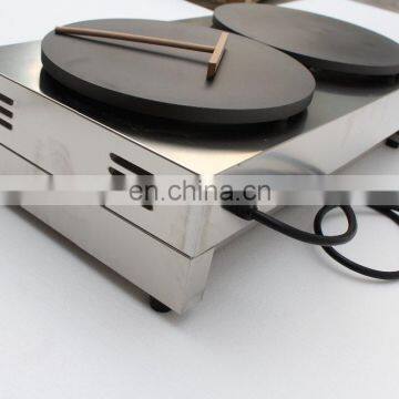 Electric Double Head Crepe Pancake Baking Machine Crepe Making Machine Crepe Maker With Ce photo-7