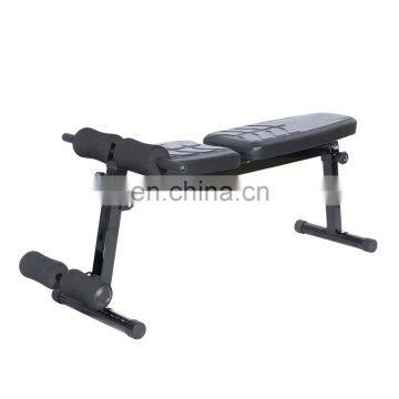 junxia fitness Weight Lifting Sit Up Ab Bench Flat Incline Decline adjustable dumbbell weight lifting