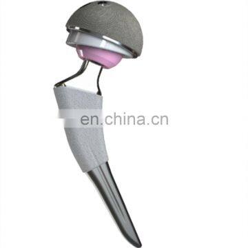 High Quality Ti-alloy Cementless Femoral Stem, THR Total Hip Joint Replacement Orthopaedic Surgery photo-4