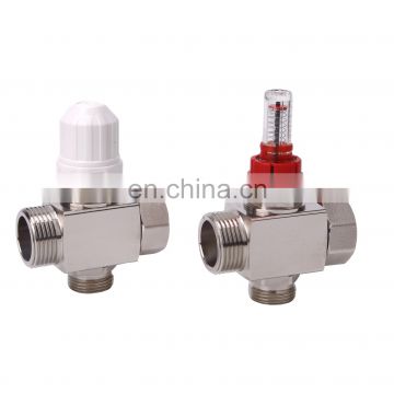 Brass Water Distribution Floor Heating Manifold For Radiant Heating  system