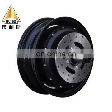10 Inches 12 Inches Ecar Hub Motor 750W Wheel Electric Scooter 60/72V Rear Wheel Electric Bike Kit