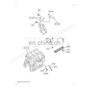 FOMI Stop Solenoid EX35U EX27U EX50U ZAXIS35U ZAXIS27U For 897183-0141 897183-0142 8-97183014-1 8-97183014-3 8971830142