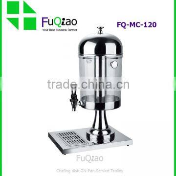 Wholesale Stainless steel Double Tanks 18 L Commercial Cold Juice Dispenser/cold beverage dispenser