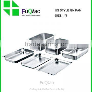 Wholesale Restaurant & Hotel Supplies Stainless Steel Perforated Full Size Gastronorm Pan with lid