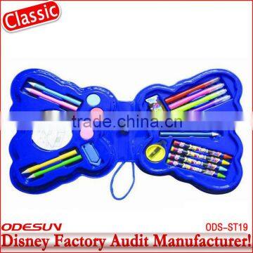 stationery set in PVC case