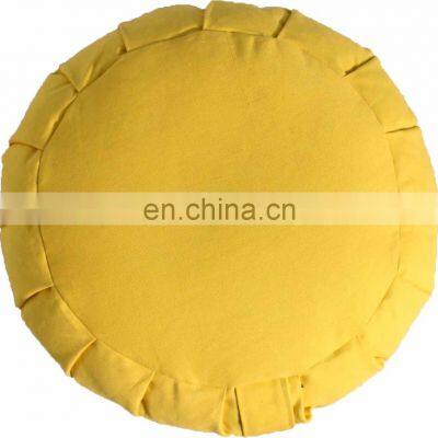 Wholesale Price Pure Cotton Filling Option Buckwheat or Cotton in Choice Color Meditation Cushion Yoga photo-2