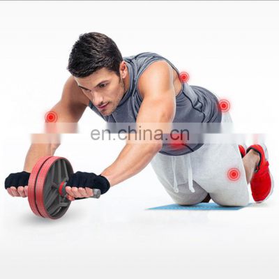 great ab roller set abdominal wheel ab wheels roller machine With kneeling pad for fitness equipment