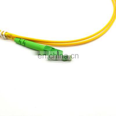 3meters 2.0mm LC APC Simplex Single Mode G652D APC Patch Cord Fiber Patch Cords Patch Cord Lc-lc