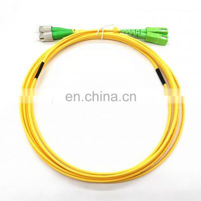 3meters SC FC APC Duplex Single mode G652D Cavalier de fibre optique Optic Fiber Jumper sc-fc fiber patch cord