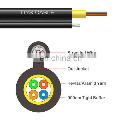 Factory Price 1 2 Core FTTH Fiber Optical Drop Cable 1km Price Ftth Cable for Indoor/Outdoor Use photo-5
