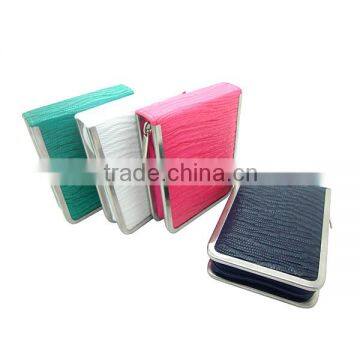 PU 8pcs Metal Frame Zipper Bag Wave Convex Texture Manicure Set Nail Clipper Set Quality Choice photo-6