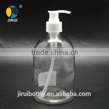 500ml glass hand sanitizer bottle, shampoo glass bottle