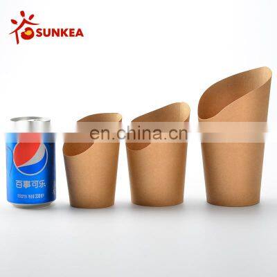 High - quality kraft paper french fries box Fried food fast food cup