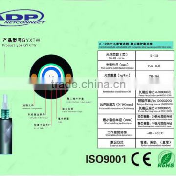 GYXTW Optical Fiber Cable with FRP