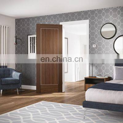 Modern Delicate Appearance Villa Interior Wood Room Door Design White Solid Core Soundproof Hotel Bedroom Doors photo-4