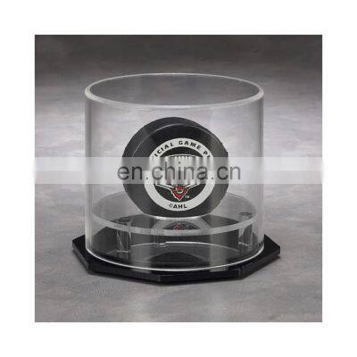 acrylic case holder for baseball cube clear acrylic baseball display box