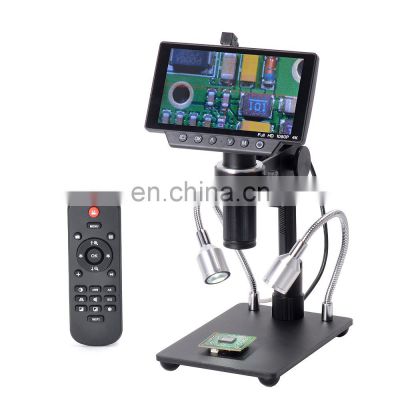 16MP 230X 4K 1080P 60FPS High Definition USB TF Card Output High Definition Industrial Microscope Camera with 5.0\